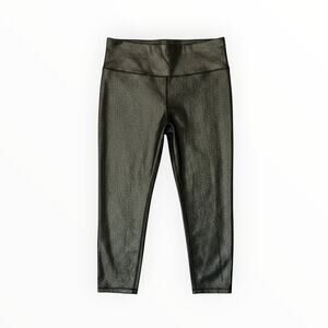 Xersion Women's High Waisted Wet Metallic Leggings